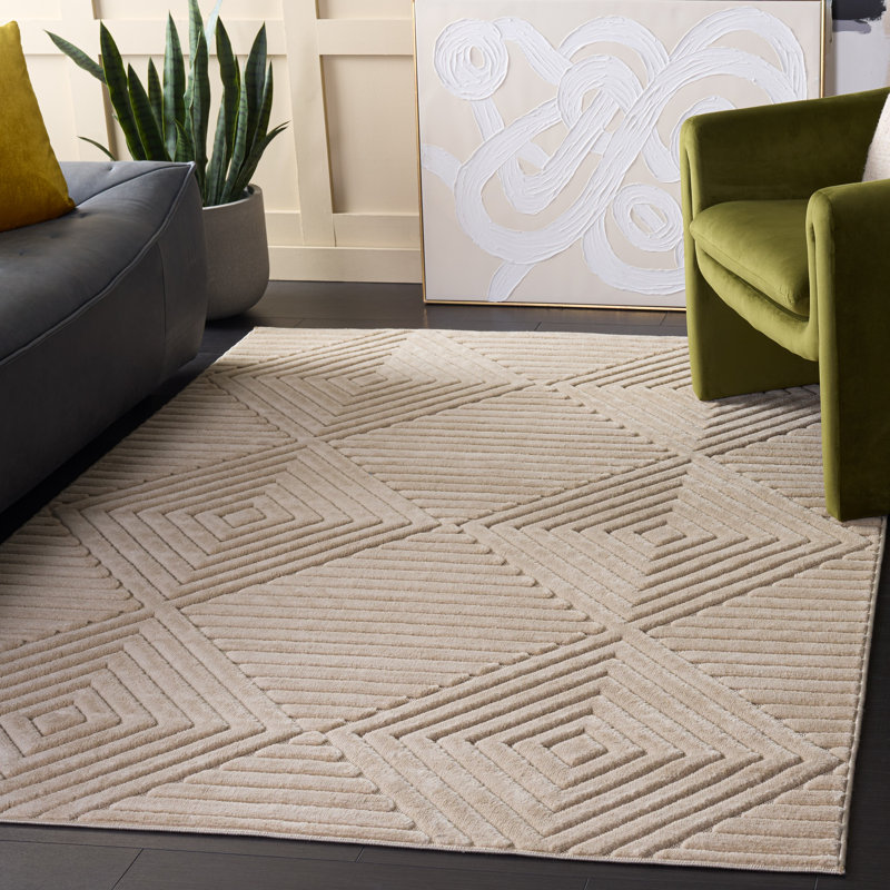 Selena 684 Performance Geometric Rug, 5'-3" X 7'-6" Rectangle