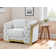 Chaise Milbry Ivory