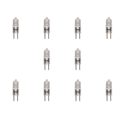 Ampoule halogène à intensité variable 50 watts T3, 2900K GY6.35 / base à deux broches