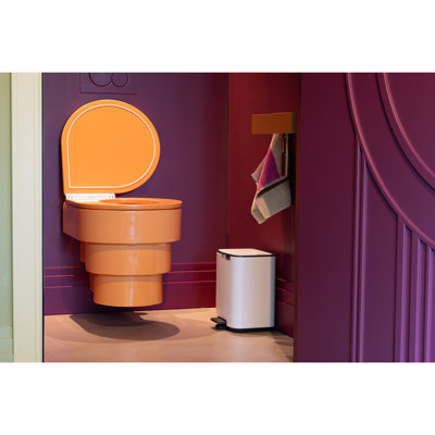 Brabantia Bo Step On Trash Can, 1.8 Gallon (7 Liter)