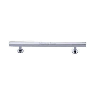 Heritage Brass Heritage Cabinet Pull Square Design with Footings