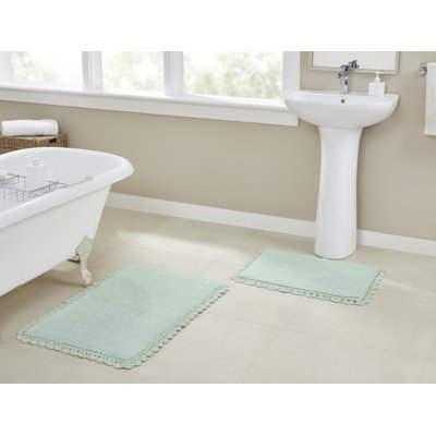 Tapis pour salle de bain en mélange de coton Fromma