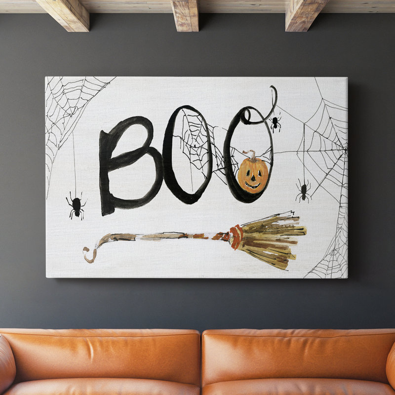 Boo -Gallery Wrapped Cavas, 40" H x 60" W