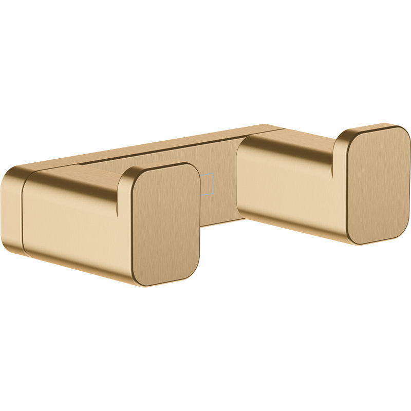 Hansgrohe AddStoris Double Hook, Brushed Bronze