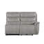 Canapé modulaire 3 pièces Rieka, gris