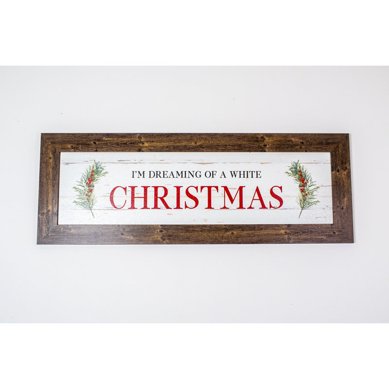 Collinston «I'm Dreaming of a Christmas», art décoratif