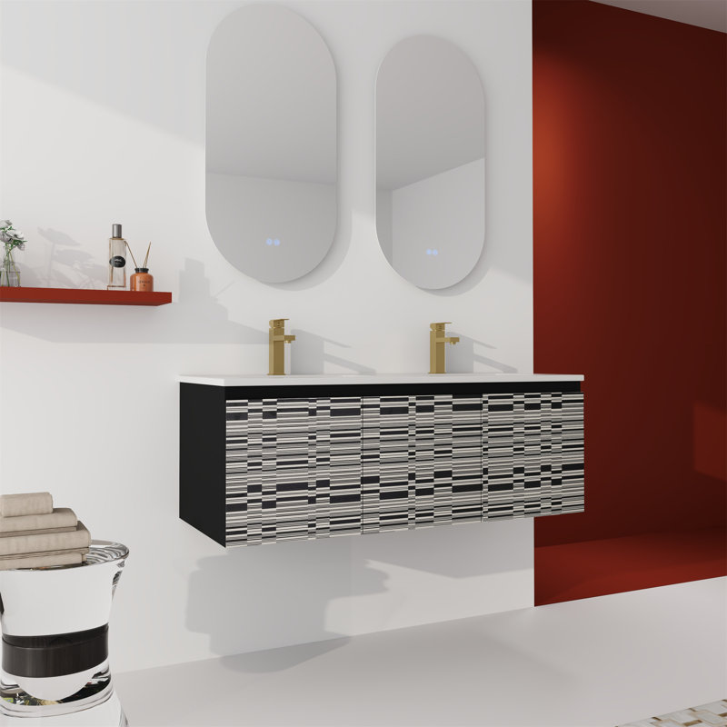 Wall-Mounted Bathroom Vanity