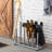 6-Pair Entryway Wood Boot Storage Rack