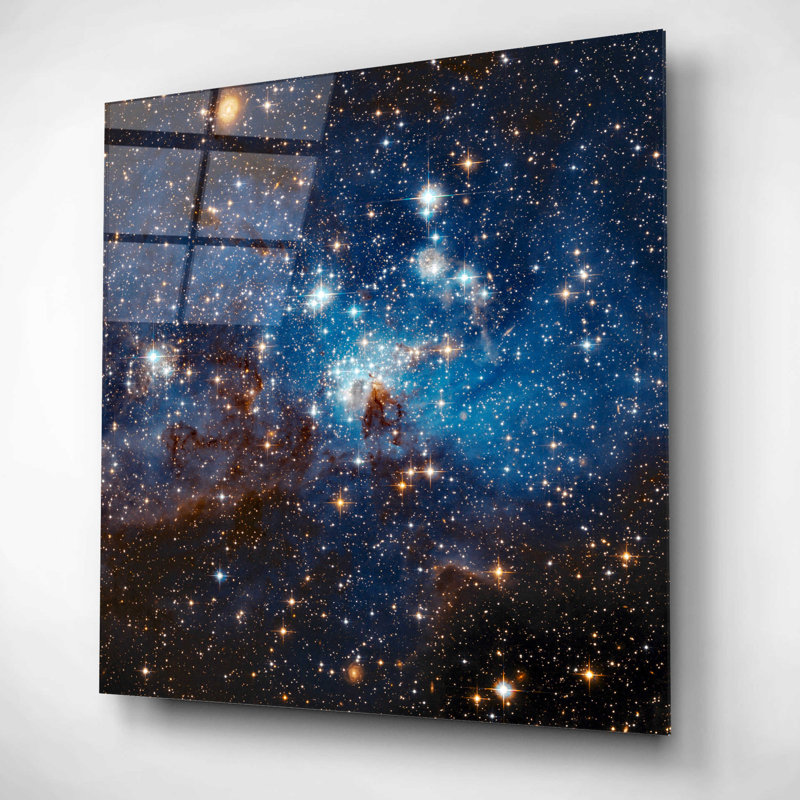 Grappe d'étoiles LH 95 - impression sans cadre, H 12 po x l 12 po x P 0,12 po