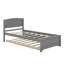 Lit plateforme simple avec lit gigogne-62994446