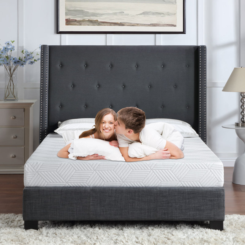 Matelas simple en mousse viscoélastique imprégnée de gel 6 po Alwyn Home Amini