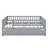 Daybed With Trundle And Fence Guardrails-1768352870