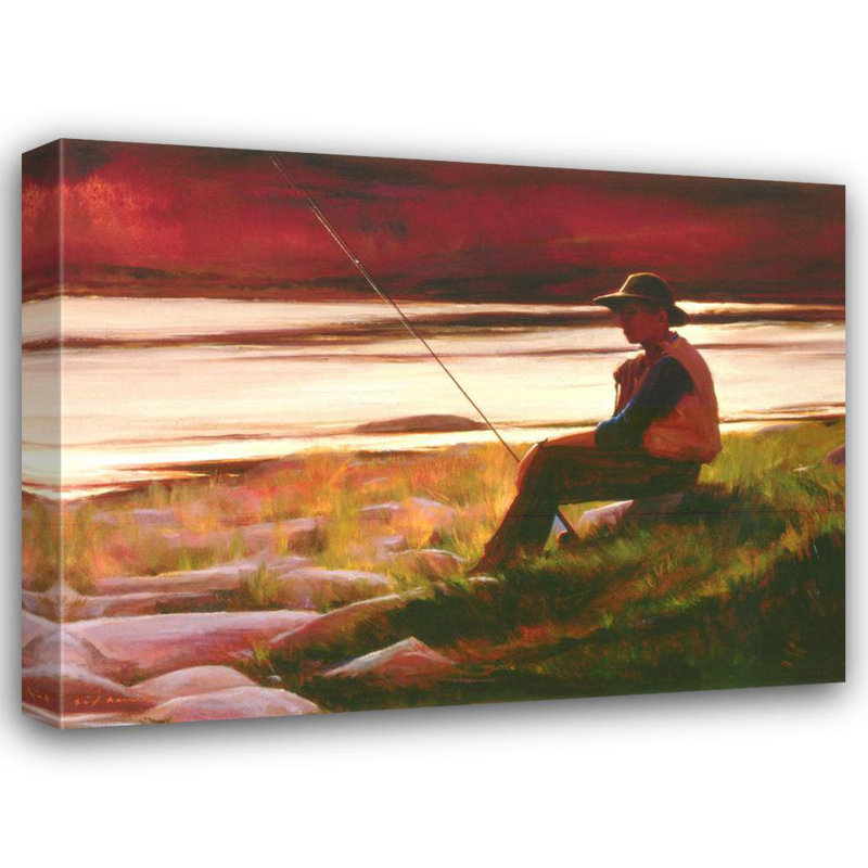 Scouting The Hatch, 14" H x 18" W