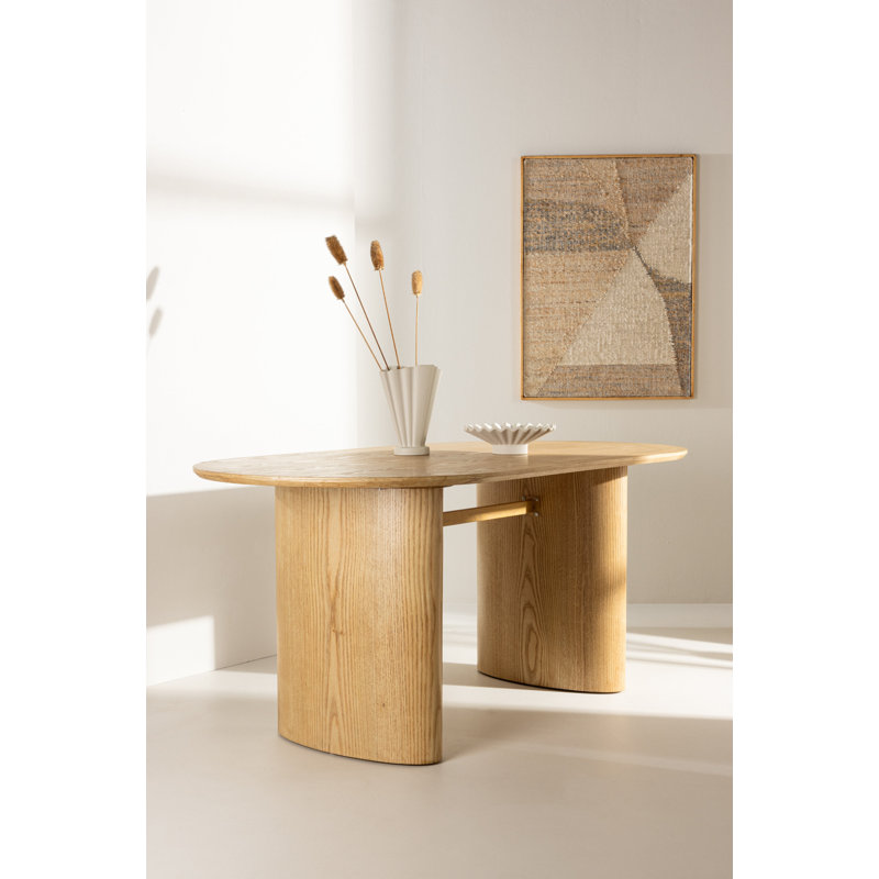 Larned Oval Dining Table, Nature