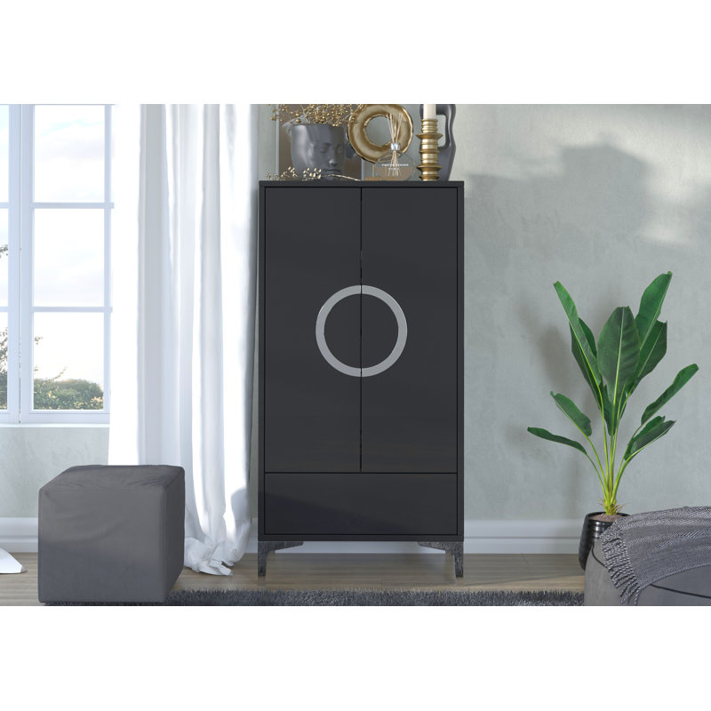 Sterlington Display Cabinet, Black