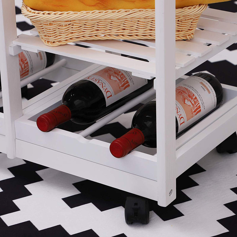 Chariot de cuisine Shurtleff, Blanc