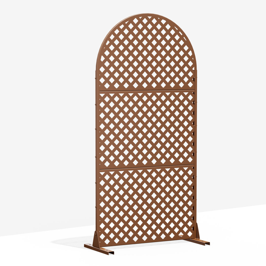 Arch Outdoor Metal Privacy Screen Dovelina 