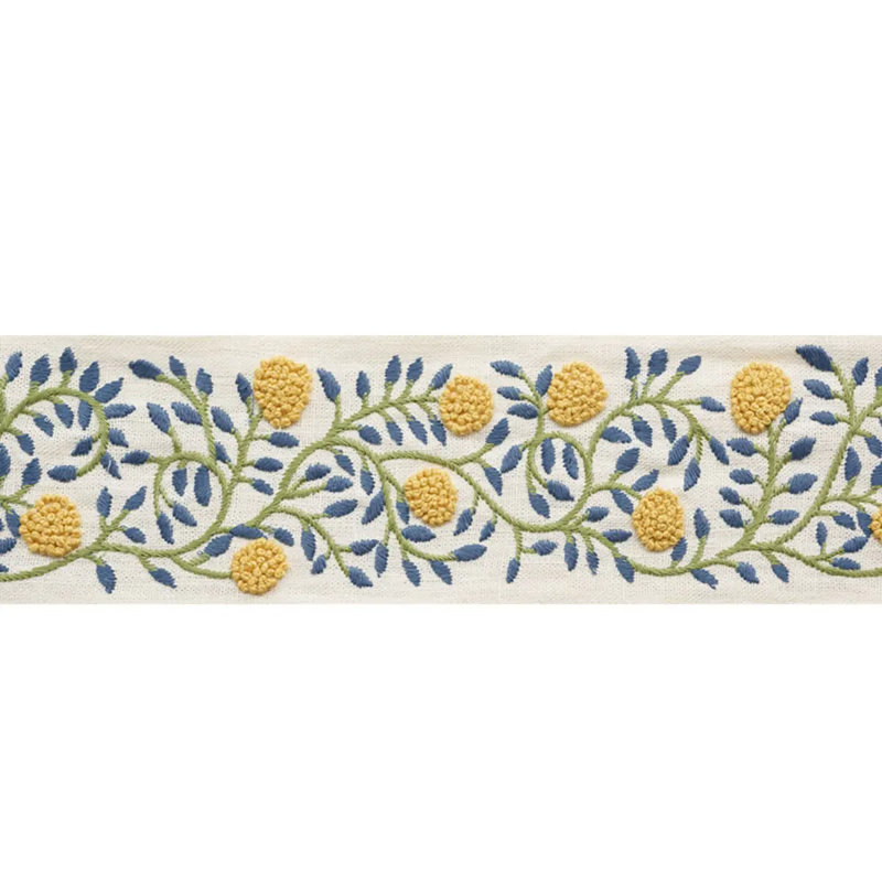 Ruban Ashoka, Citron / bleu