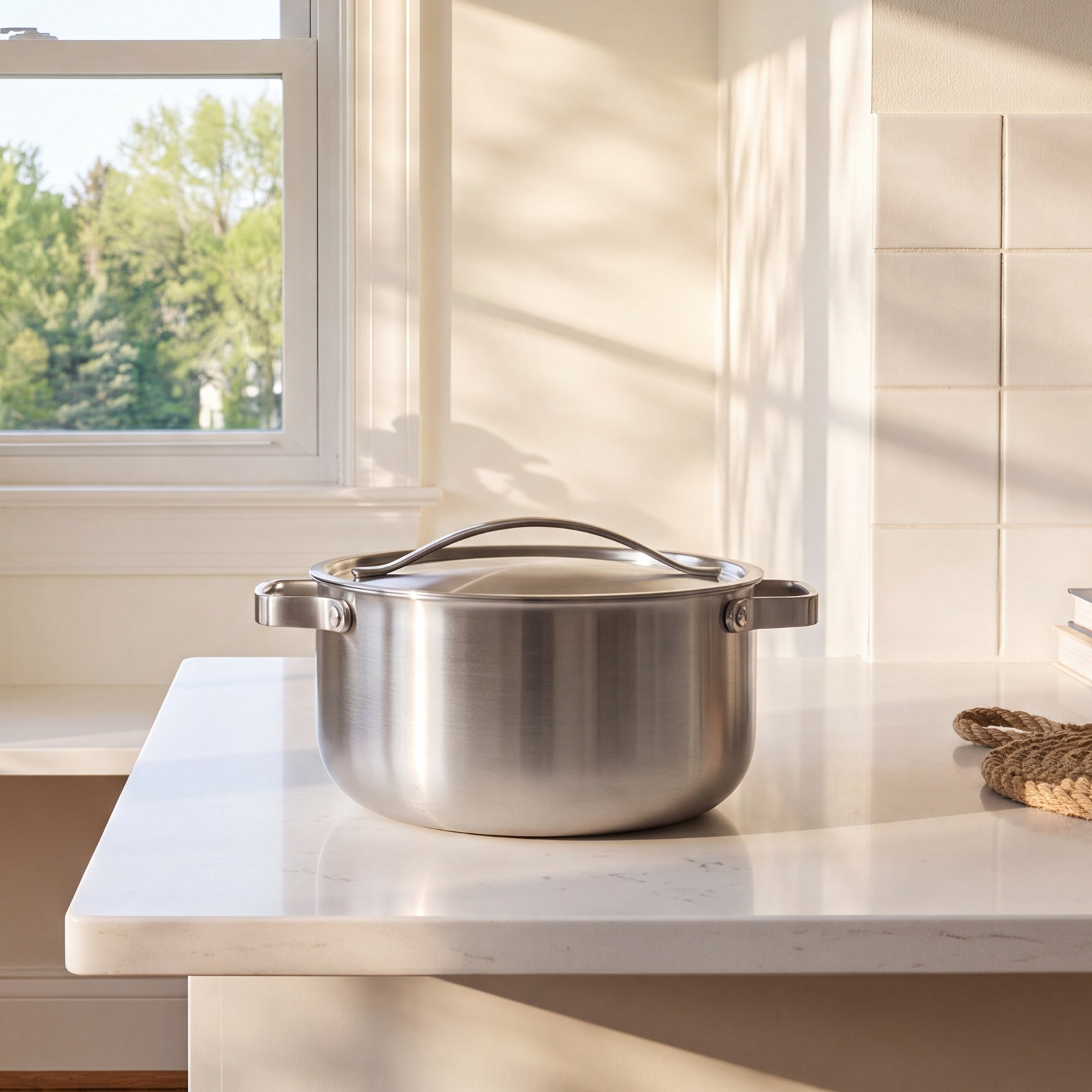 Caraway 6.5Qt Stainless Steel Dutch Oven