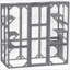 Enclos pour animaux de compagnie, grand lit en bois