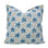 Housse de coussin à double bordure en tissu Artisan