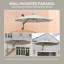 292cm Wall Mount Parasol-1103460382