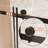 Frameless Single sliding shower door-121381981