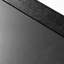 Bureau simple noir d'une largeur de 62,99 pouces
