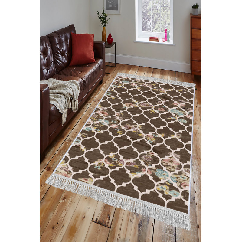 Luxurious Hall Carpet, 100% Velvet Fabric, 31.5 x 78.7 inches | Non-Slip Cotton Sole, 0.5 in Pile Height | Antibacterial, Machine Washable, Woven with 3D Digital Printing | Perfect for Living Room & Entryways