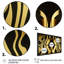 «Abstract Golden Futuristic Mask», reproduction sur toile-87371712-87371716