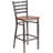 Loughran Ladder Back Metal Restaurant Barstools-21223156-94596160-94596161
