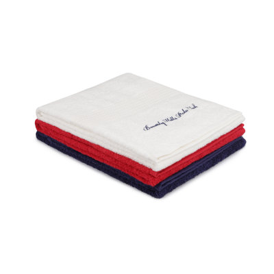 Ensemble de serviettes 3 pièces 100% coton