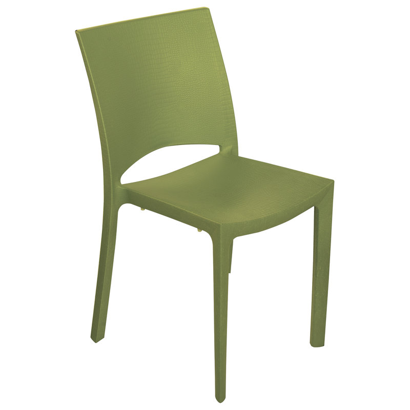 Chaise d'appoint d'extérieur Gurnam, Vert