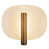 White/Antique Brass