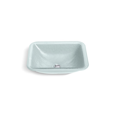 Yepsen Glass Undermount Bathroom Sink