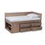 Lit plateforme simple avec rangement Flynt