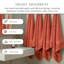 Ensemble de serviettes 18 pièces Willow - 100% coton peigné, qualité supérieure 630 g / m², corail, ultra-doux et très absorbant (ensemble de 6 serviettes de bain, 12 serviettes de toilette)-402318338-402318349