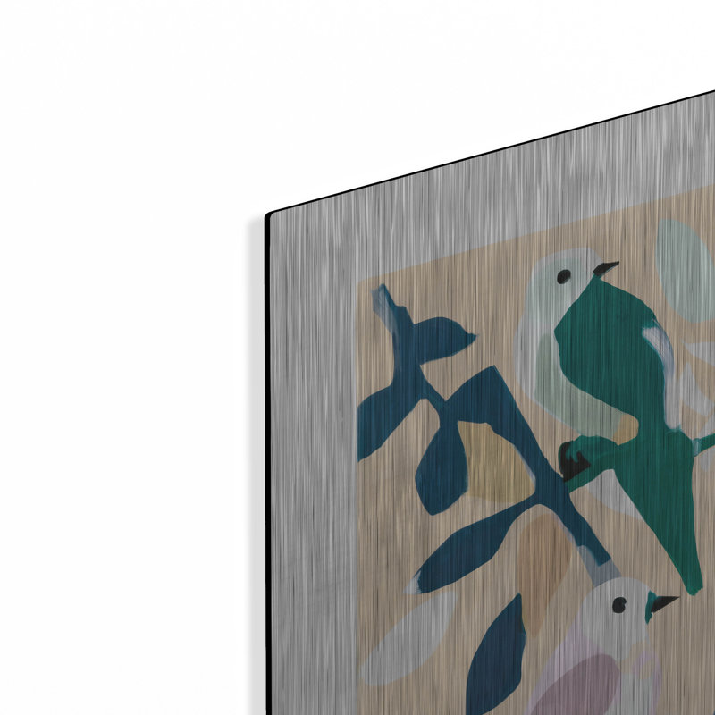 Art mural en métal Winston Porter «Spring Melody» par Svetlana Aleynikova, H 24 po x l 24 po