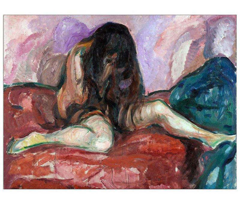 Edvard Munch - Wrapped Canvas Painting, 90cm H x 120cm W x 1.8cm D