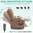 Latitude Run® Tall Large Dual Motor Power Lift Recliner Chair With Extended Footrest, Oversized Lay Flat Sleeper Electric Recliner W/Heat & Massage, Lumbar Pillow, Usb & Type-C Ports-1787874499