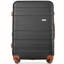 Ensembles de bagages Nouveau modèle ABS Hardshell 3 pièces Ensemble de valises rigides et durables Valise à roulettes avec serrure TSA 20 "24" 28 "