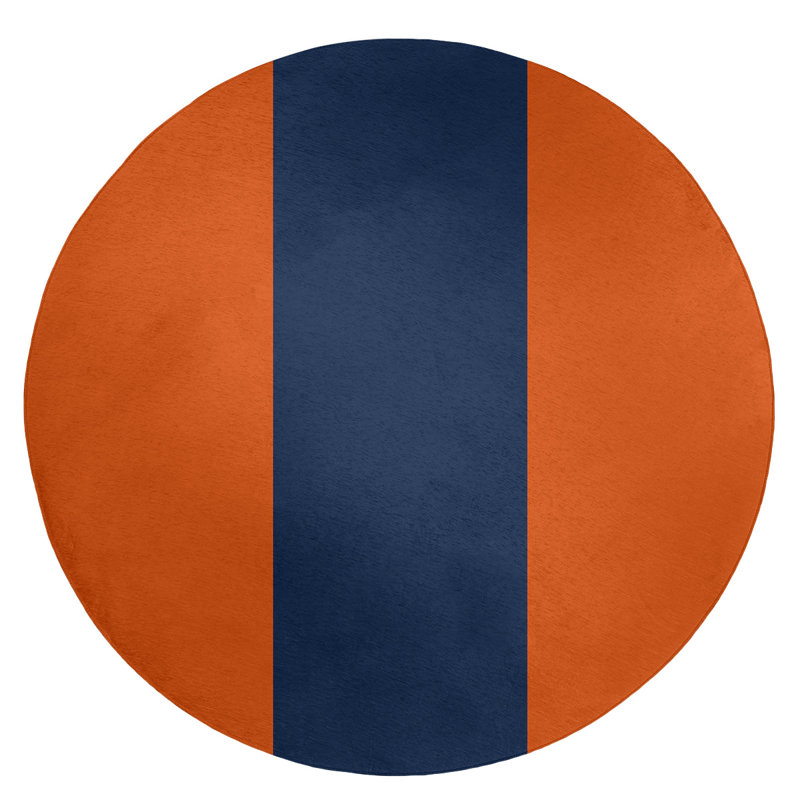 Chenille Indoor Rug, Round 5'