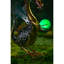 Statue de jardin solaire en métal Onancock Dragons