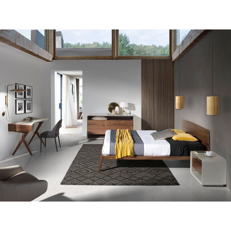 Solid Wood Bed