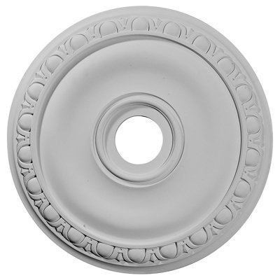 Endurathane Jackson Ceiling Medallion, 20"OD x 3 5/8"ID x 1"P (Fits Canopies up to 5 1/8")Factory Primed