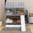 Twin Over Twin Bunk Bed With Trundle And Slide-1290395700