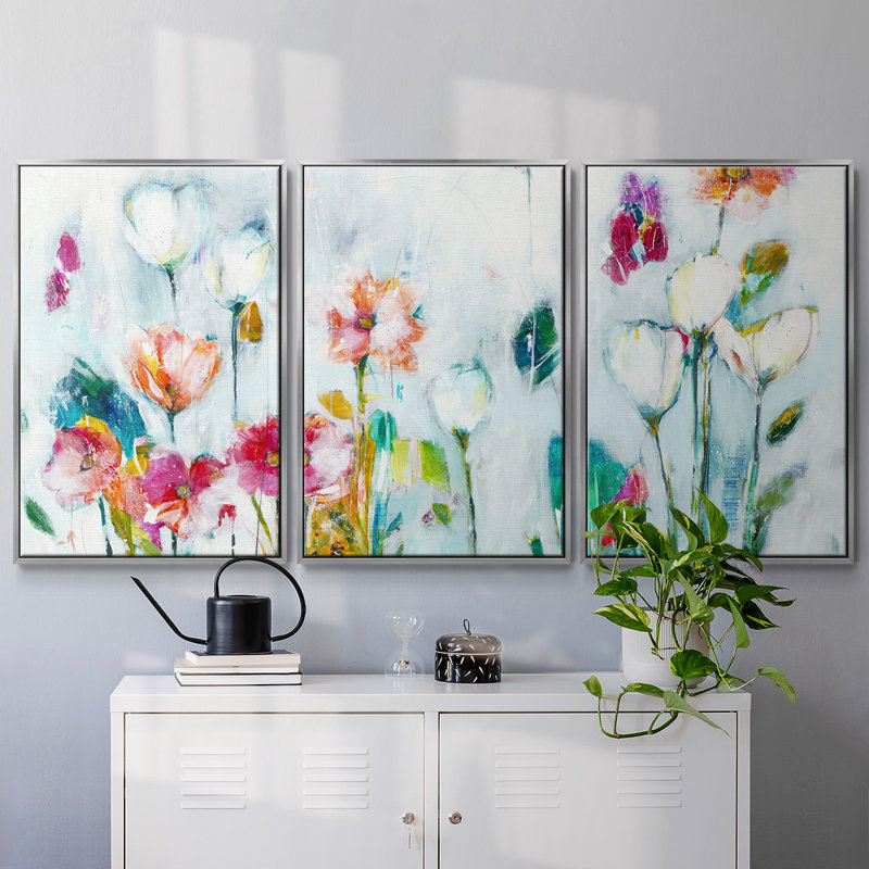 " Remembering Time " 3 - Pieces, 40" H x 78" W x 2" D, Silver