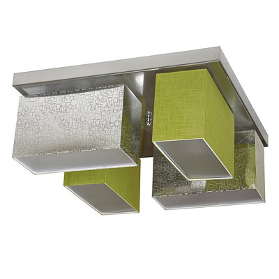 Partlow Fabric Semi Flush Mount