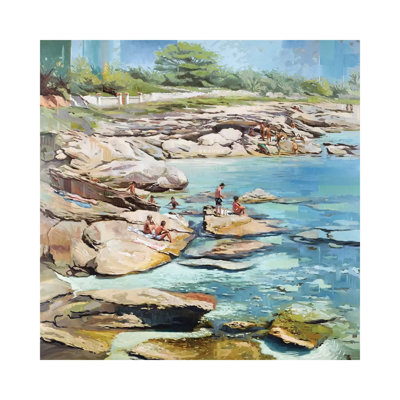 La Farfella by Johnny Morant - Wrapped Canvas Gallery-Wrapped Canvas Giclée