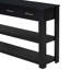 Élégante console d'entrée avec 4 tiroirs et 2 tablettes-2056874942